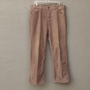 80s Levi's Tan Corduroy Pants 40x30